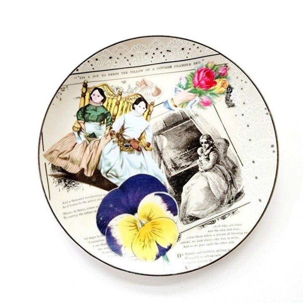 Vintage Taste Setter Sigma Plate GLORIA Vanderbilt Collect Home Decor Japan Doll